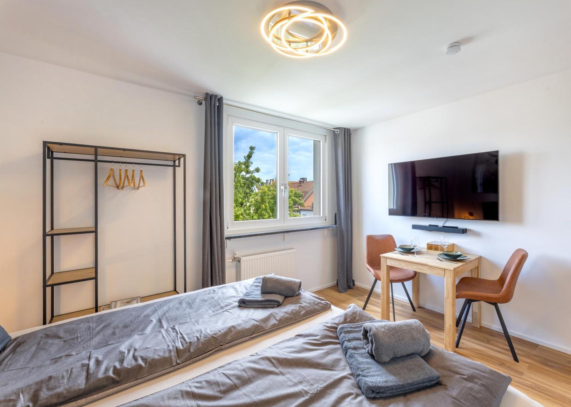 Sweethome - Super Zentral Und Modern, Kueche, Wifi Munchen Bagian luar foto