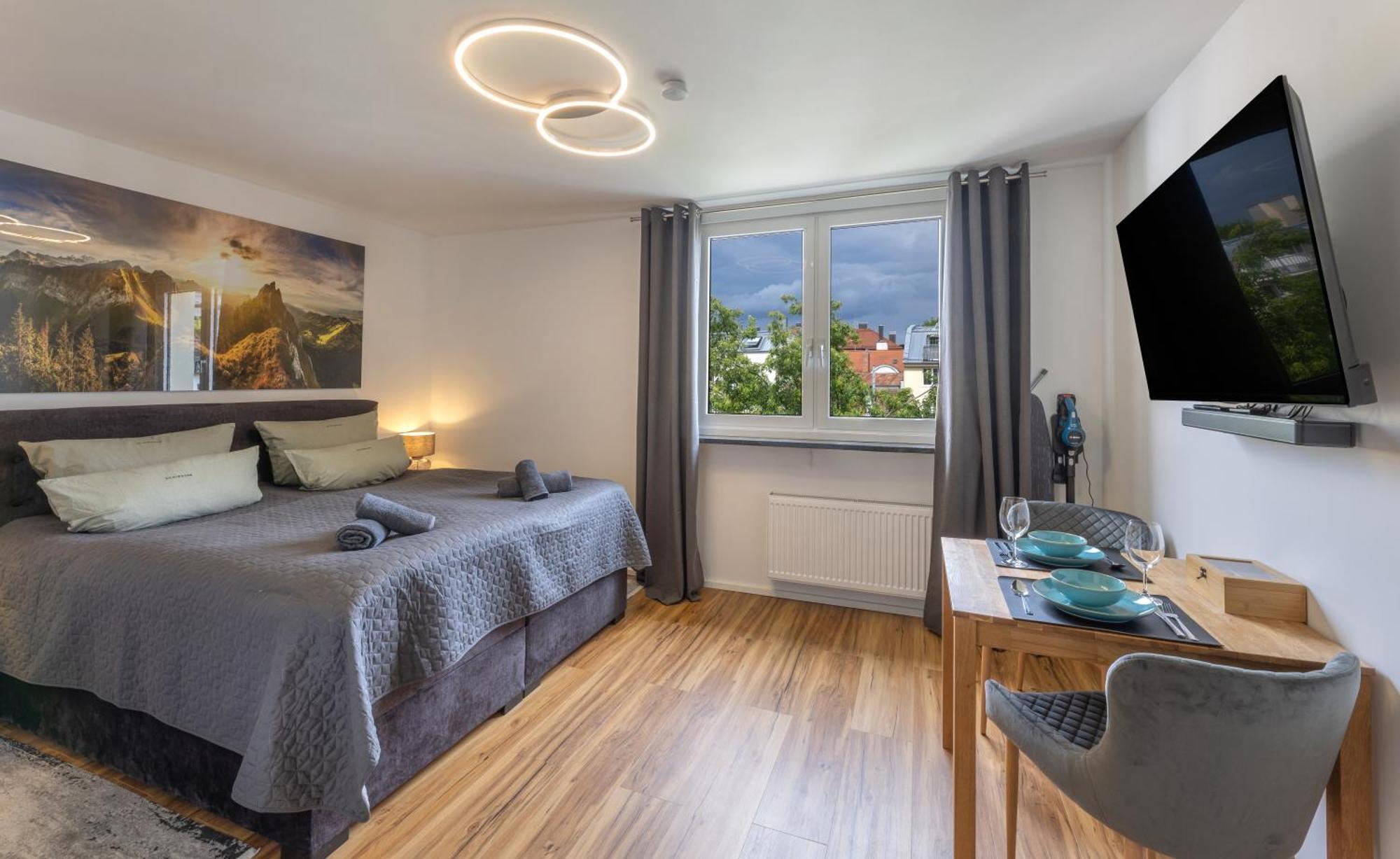Sweethome - Super Zentral Und Modern, Kueche, Wifi Munchen Bagian luar foto